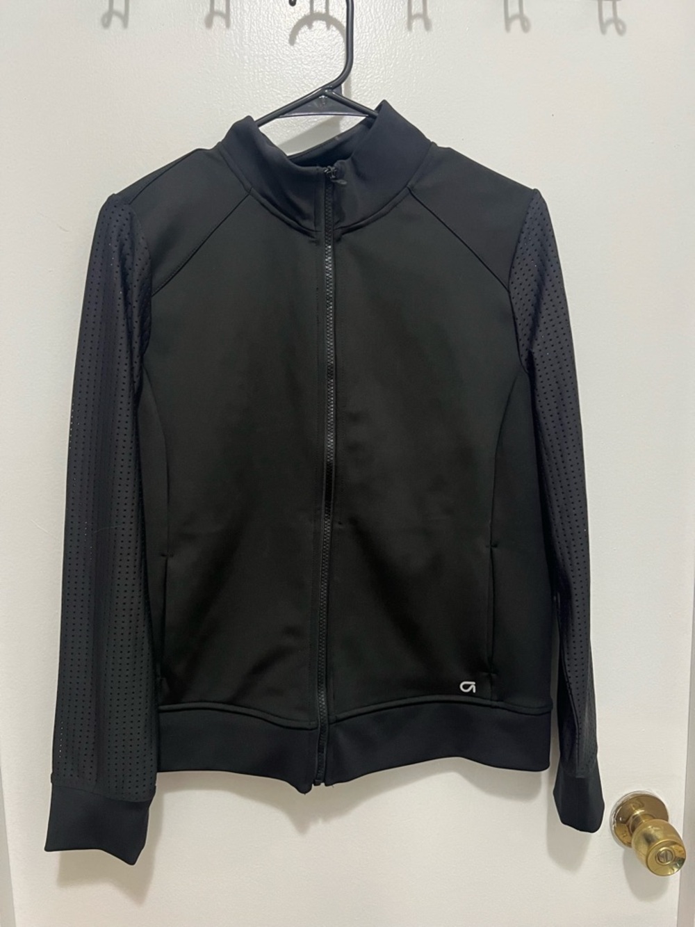 Gap Fit mesh sleeve zip up jacket NWT